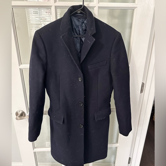 Crew Wool Trench Coat Primaloft